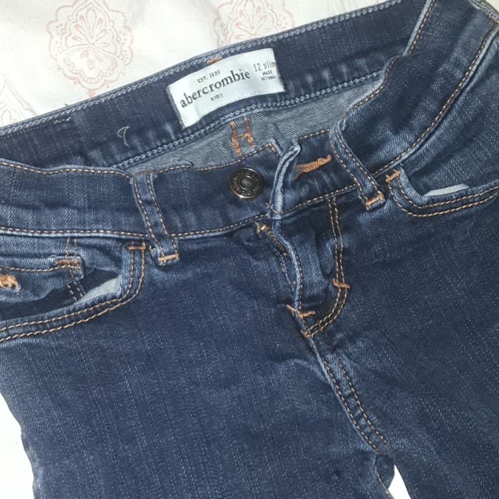 Abercrombie kids skinny jeans size 12